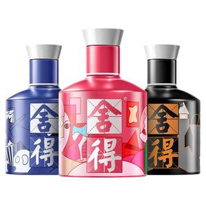 舍得酒52度100ml*4瓶致敬大师小米兰浓香型