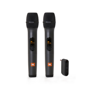 JBL PartyBox Wirelesis Mic手持无线麦克风舞台KTV 1拖2蓝牙话筒