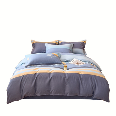 加厚磨毛被套单件纯棉被罩单人