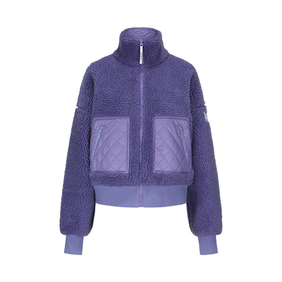 安欧兔羊毛短款外套女