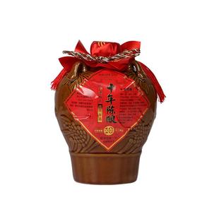 山东即墨黄酒老酒官方旗舰店十年陈1.5L×2坛礼盒特产蚨兴馆送礼