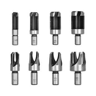 取木塞刀木工钻头圆棒刀碳钢圆木榫钻套孔钻筒式爪式木塞钻木工钻