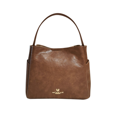 稻草人大容量百搭时尚洋气水桶包