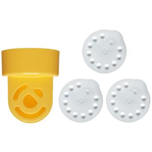 Medela美德乐配件 防溢出阀膜套装黄阀小白膜 丝韵和韵吸奶器配件