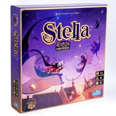画物语 英文版 Dixit 只言片语 stella 聚会策略桌游游戏卡牌