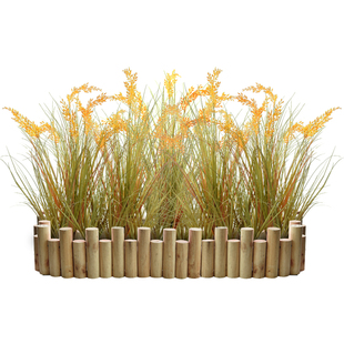 仿真绿植稻谷水稻麦穗花排假花干花塑料花户外室内摆件造景装饰