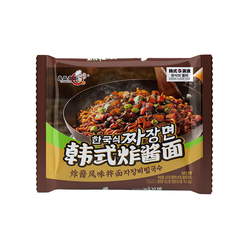 良品壹面韩式炸酱方便面劲道