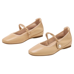 St&Sat/星期六单鞋2025秋季新款简约百搭纯色软底玛丽珍单鞋