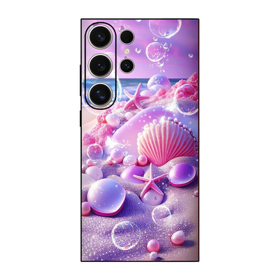 SamsungS26ultra适用25plus三星S24FE手机壳23+贝壳22加21u蝴蝶A56花55女54男case电话20漂亮15苹果17外16软i