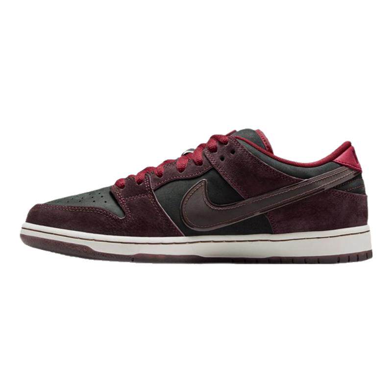 NikeSBDunk联名款棕红低帮板鞋