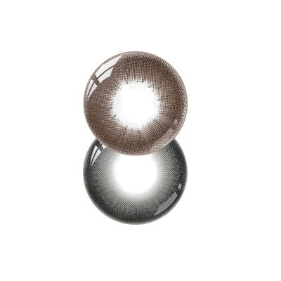 傲视美瞳散光彩色隐形近视眼镜定制绚丽星彩色半年抛1片女男加带