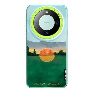 ANGYING × 落日归心海适用华为Mate80Promax手机壳磁吸支架mate60保护套小众mt70全包创意艺术30新款40Pro+