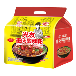 光友重庆酸辣粉螺蛳粉方便粉丝泡面细粉过桥米线特色泡粉丝1提4袋