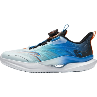 安踏儿童驭风运动鞋男童鞋子2025秋冬新款中大童透气旋转扣女童鞋