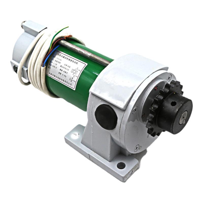 电梯配件直流门机门驱动ZYGS-80 150电机110V 80W齿轮老式门电机