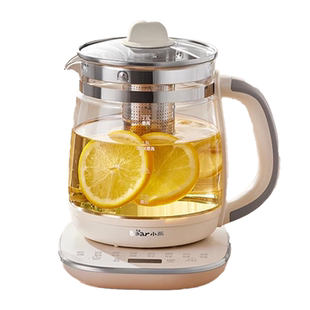 小熊养生壶2L大容量办公室煮茶壶家用多功能烧水壶养生水壶官方