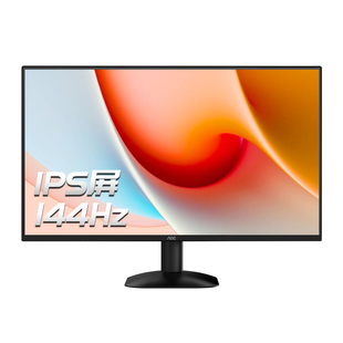 AOC24英寸IPS办公144Hz电竞办公显示器24B35XE台式电脑屏幕外接27
