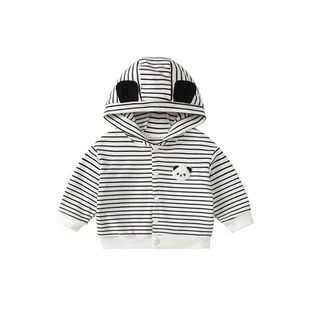 男童套装2026春装新款男宝宝连帽款开衫卫衣婴儿早春休闲外出衣服