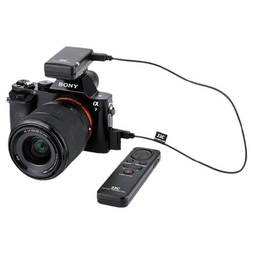 JJC 适用索尼RM-VPR1无线遥控器RX10M5 A6000 A7M4 A7III A6600 A7R4A A7R5 黑卡7 A6400 A9M3 A7R3A快门线