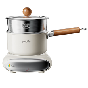 浦利顿电煮锅婴儿辅食锅多功能蒸煮家用宝宝专用分体式煎炒奶锅