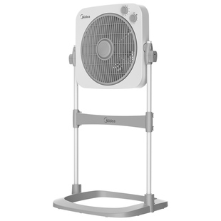 美的电风扇家用落地扇升降鸿运扇台立式宿舍卧室音轻大风力转页扇