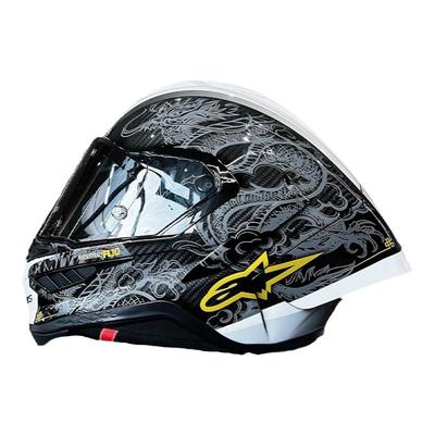 A星头盔SR10摩托车碳纤维全盔赛道机车赛盔龙盔Supertech R