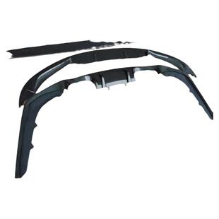 适用宝马m3 M4F80 f82碳纤维小包围3D前唇后唇 包角侧裙 尾翼防刮