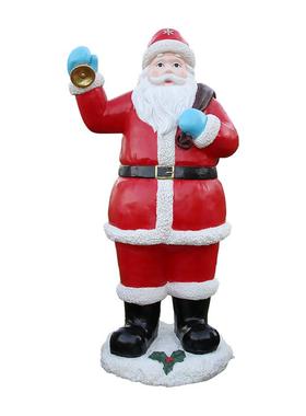 摆件户外圣诞老人玻璃钢