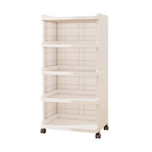 置物架零食小推车收纳架客厅宿舍夹缝床头落地整理架子移动储物架