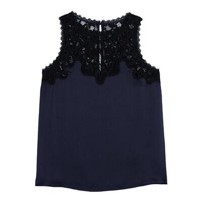 无袖上衣ba&sh镂空法式