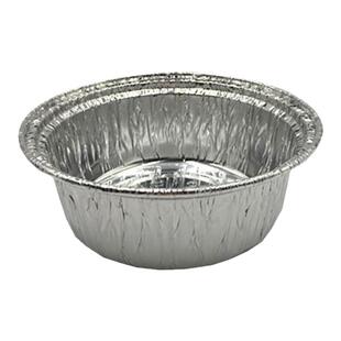 一次性锡纸脑花碗锡纸打包铝箔碗圆形蒸蛋烧烤花甲虾滑烤鸡蛋