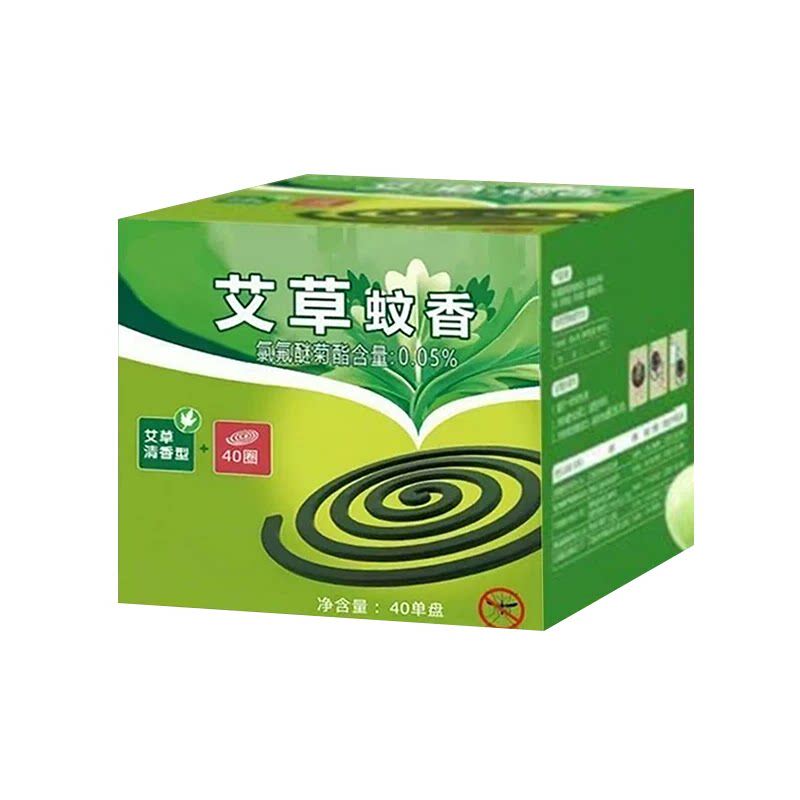 大盘强效艾草蚊香盘香无烟灭蚊家用户外驱蚊灭室内盘式蚊子长效
