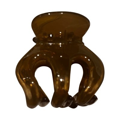 顶夹网红少女果冻磨砂抓夹