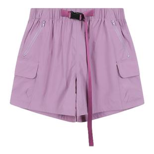 innplanet25秋新款甜酷工装双色休闲松紧腰口袋短裤女PO11SP021A