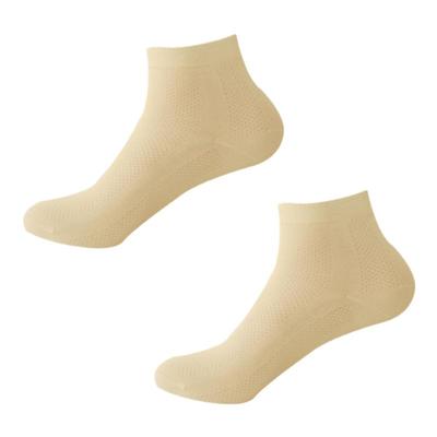 米吉诺拉无骨夏季薄款透气软绵绵舒适短袜女生小清晰网眼纯棉袜子