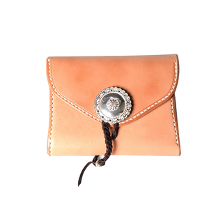 Cigar定制redmoon鹫见太郎红月改版款 财布枥木鞍革ins风格短钱包