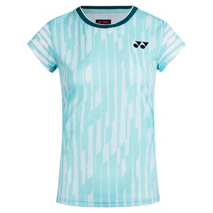 yonex尤尼克斯羽毛球服女款比赛服yy短袖快干透气运动服2025新款