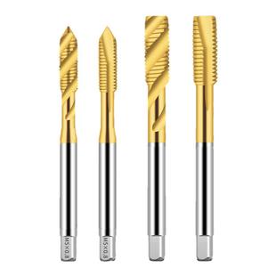 日本进口CPM镀钛机用螺旋丝锥先端丝攻涂层不锈钢专用攻丝M2M3M4