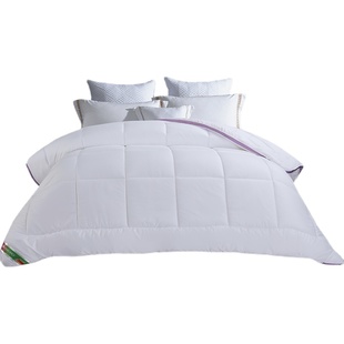 卡撒天娇澳洲羊毛冬被双层透气加厚保暖柔羊毛冬被储温羊毛被