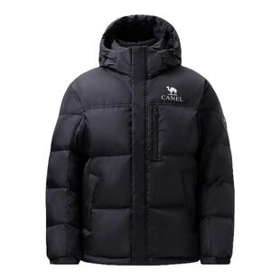 【鹅绒】骆驼户外羽绒服冬季新款男款女款防泼水外套加厚面包服