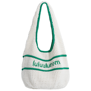 大容量海滩编织包手提草编包原创设计风慵懒单肩腋下高级感托特包