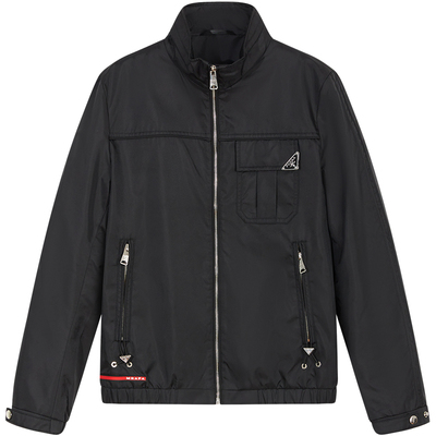 BM欧货时尚三角标高端立领夹克外套男2024新款潮牌男装上衣春秋季