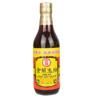 台湾进口金兰生抽590ml玻璃瓶提鲜蒸鱼凉拌卤肉炒菜沾煮酿造酱油