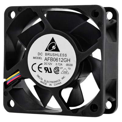 台达6025暴力12V机箱调速风扇6CM