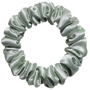 云桑 2厘米真丝发圈100%桑蚕丝 手工重磅加厚高端复古法式护发饰