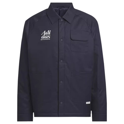 阿迪达斯男运动休闲翻领夹克外套