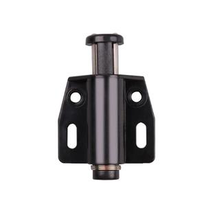 免开孔玻璃合页上下转轴柜门夹无框玻璃铰链免拉手磁吸碰夹玻璃锁