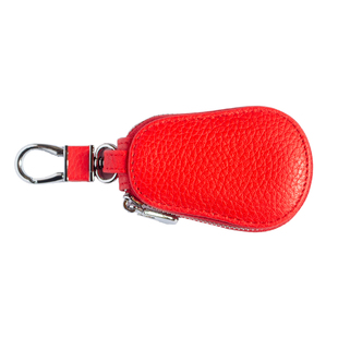 真皮汽车锁匙包扣简约迷你小巧高档牛皮拉链情侣男女通用韩国新款