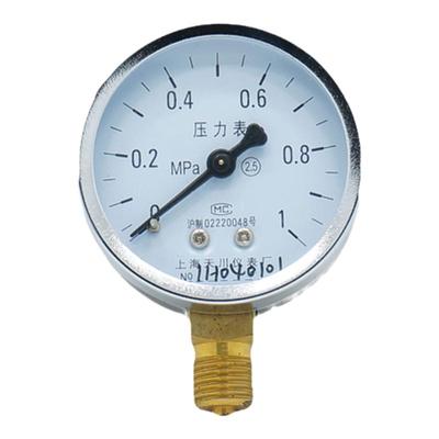 气压水压压力表上海天川y-60