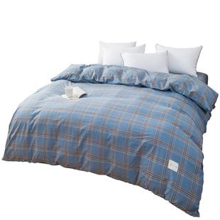 A类全棉被套单件100纯棉水洗棉被罩被芯套子150×200×230单双人